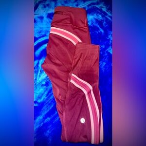 Lululemon Run Crew Low Rise Full Length Leggings